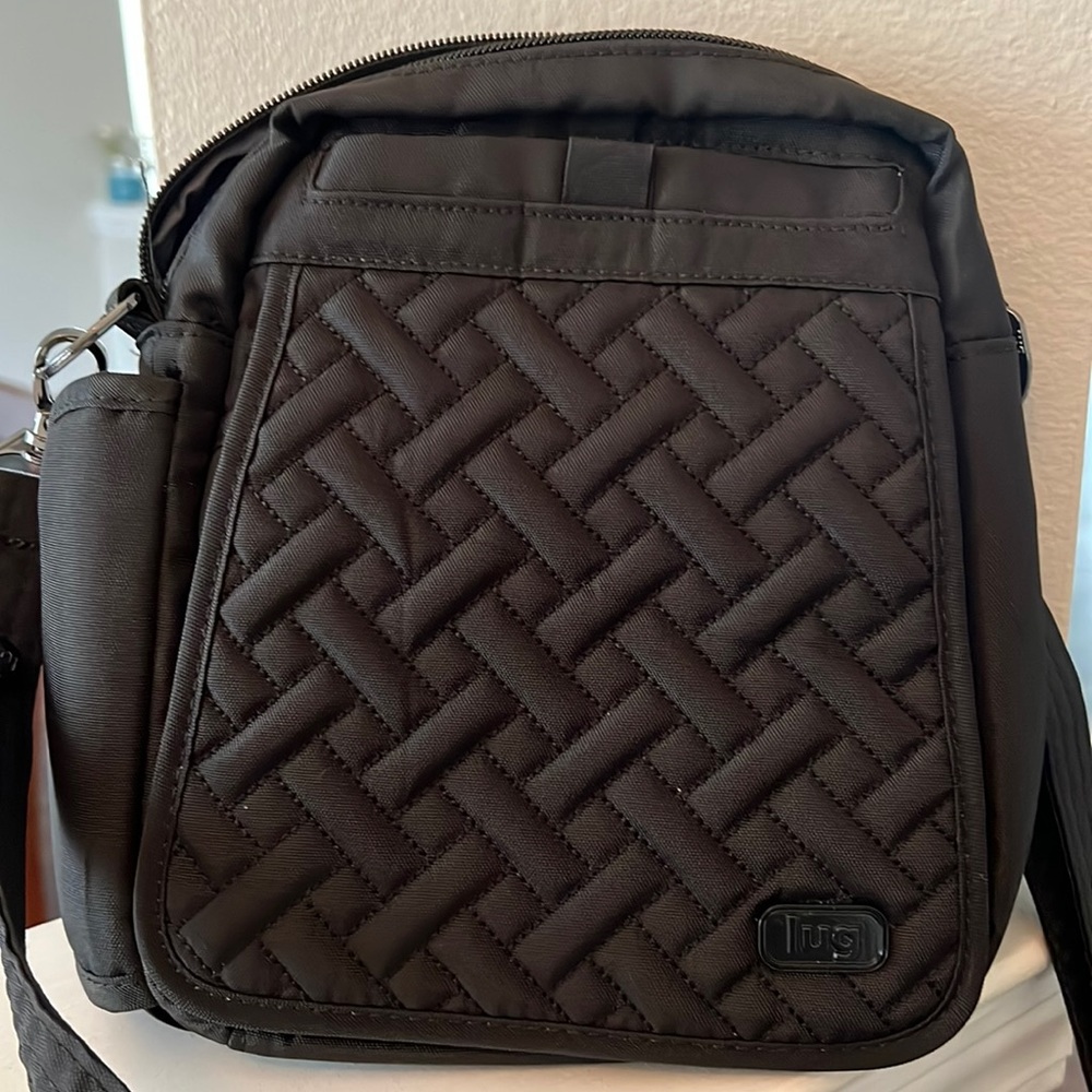 Lug Black Crossbody Purse